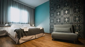 Chambre double standard avec canapé-lit