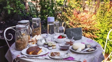 Petit-déjeuner sucré et salé