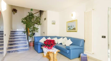 Relaxation area in the hall