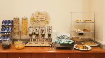 Breakfast with sweet and gluten-free products