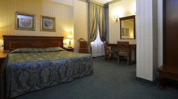 Room with Empire style furnishings