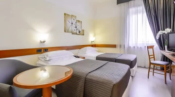 Doppelzimmer mit Einzelbetten