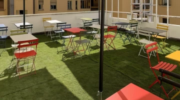 Furnished terrace