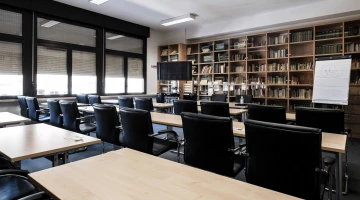 Meeting room with theatre layout