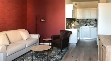 Appartamento con zona giorno e cucina