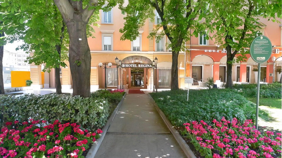 Ingresso zanhotel regina