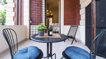 Terrasse privée de la suite