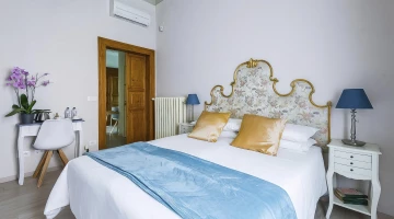 Chambre double avec salle de bain privée