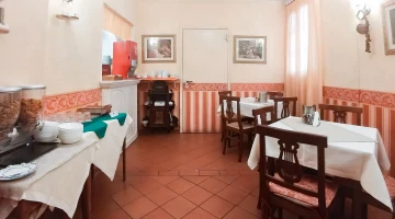 Buffet in the breakfast room