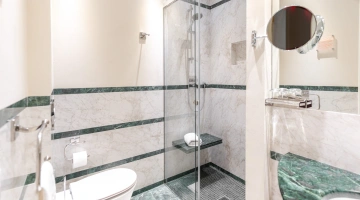 Bagno camera doppia Relax con terrazza