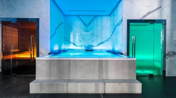 Sauna, Jacuzzi and Turkish bath