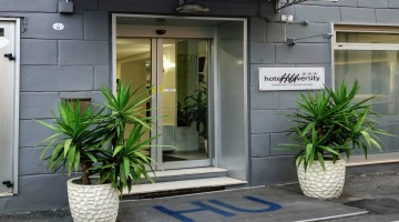 University Hotel Entrance