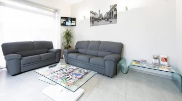 Common room with sofas