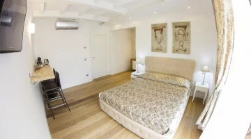 Chambre double avec parquet