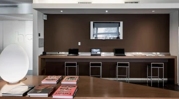 Common room with internet point