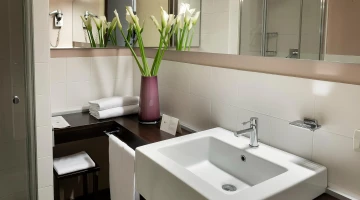 Double room bathroom