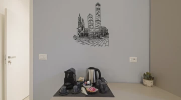 Coin thé et café pour le petit déjeuner en chambre