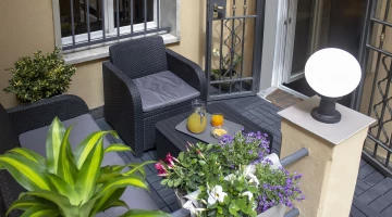 Terrasse partagée