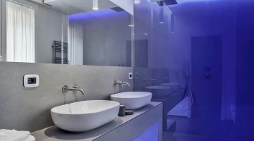 Salle de bain domotique