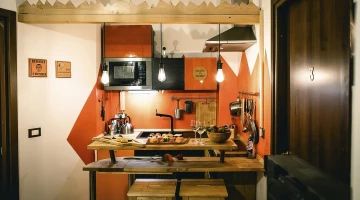 Equipped kitchen