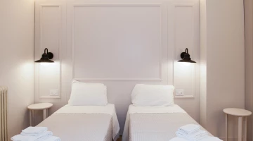Double room with single beds