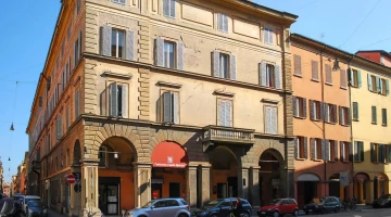 Exterior of the ancient residence of Azeglio