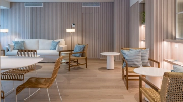 Entspannte und elegante Atmosphäre