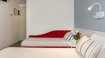 Klassisches Vierbettzimmer