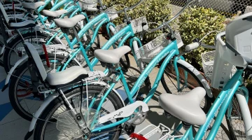Free use of bicycles