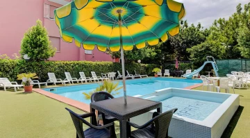 The swimming pool