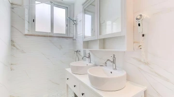 Some bathrooms