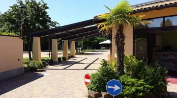 Reception exterior