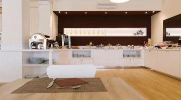 Restaurant avec service buffet