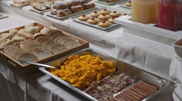 Restaurant avec service buffet