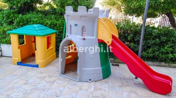 Play area in the garden