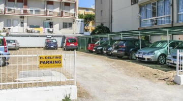 Parcheggio in hotel gratuito per tutti gli ospiti