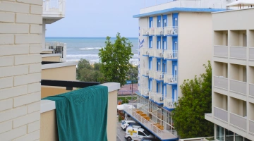 Vista dal balcone