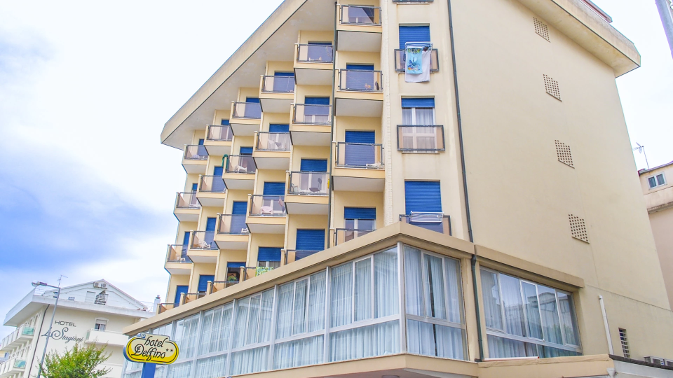Facciata dell'hotel