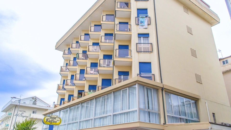 Facciata dell'hotel