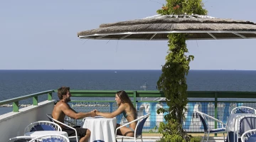 Terrasse panoramique avec vue à 360°