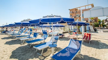 Angegliederter Strand