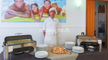 Premiers plats au buffet