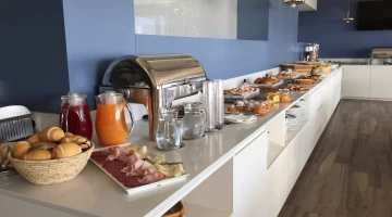 Kontinentales Frühstücksbuffet