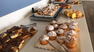 Süßes Frühstücksbuffet