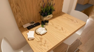 Höflichkeitsset im Zimmer