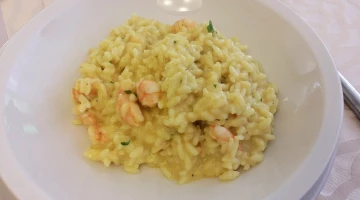 Erster Gang: Risotto
