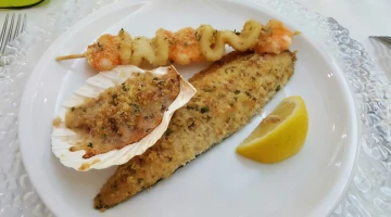 Panierter Fisch