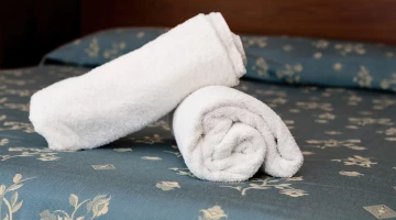 Handtuchset im Zimmer