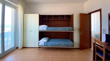 Etagenbett für Vierbettzimmer