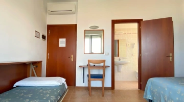 Camera tripla con bagno